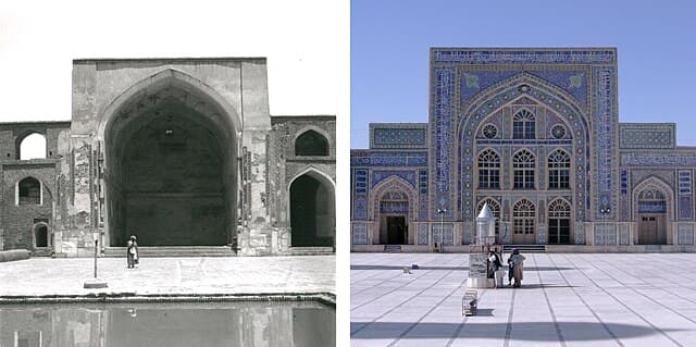 Blue Mosque in Mazar-e-Sharif, Afghanistan